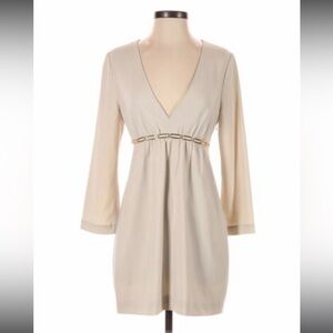 Halston Heritage Long Sleeve Mini Dress